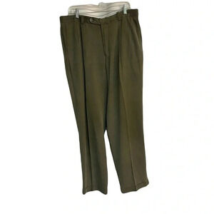 Tommy Bahama men’s silk/rayon green khaki pants size 36xUFN